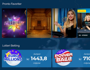 Starburst & Live-Casino Pronto Casino 2026